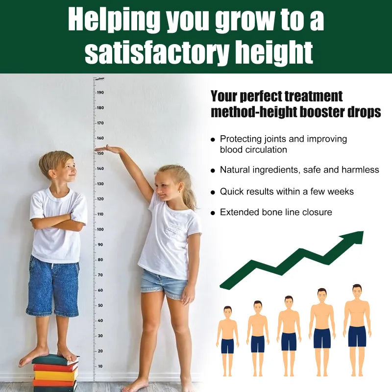 3pcs Medi care Height Booster Drops,